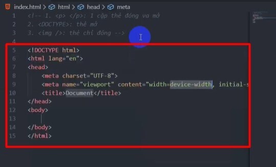 Cách tạo File HTML và chạy HTML trong Visual Studio Code
