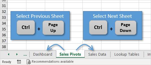 Hướng dẫn 7 phím tắt cực hữu ích khi làm việc với Worksheet Excel