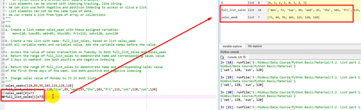 List trong Python là gì? Các thao tác cơ bản với List trong Python