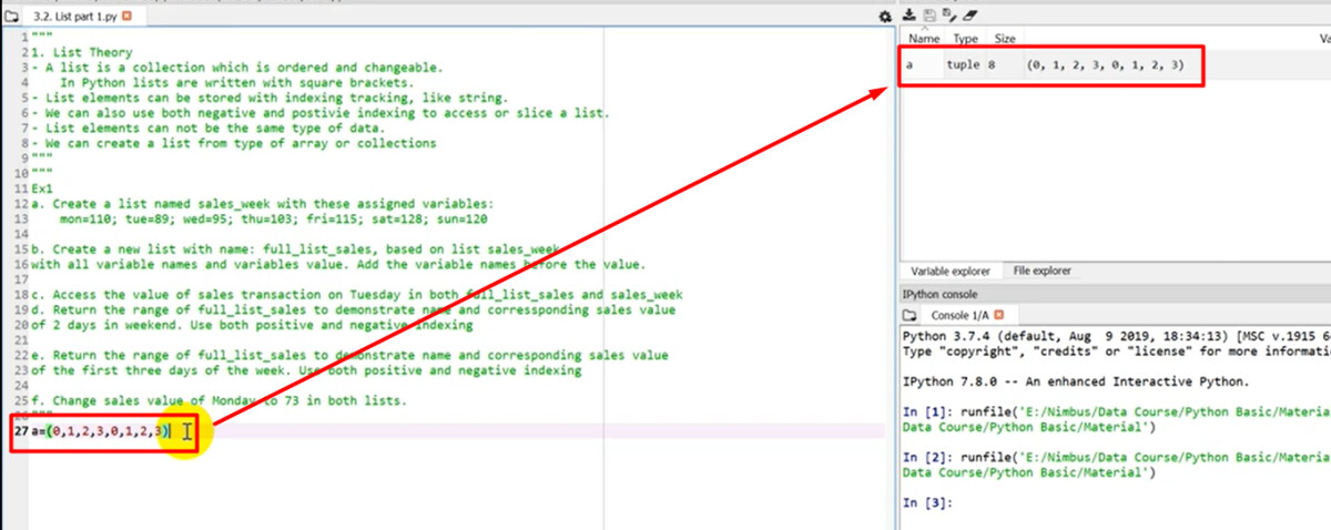 List trong Python là gì? Các thao tác cơ bản với List trong Python
