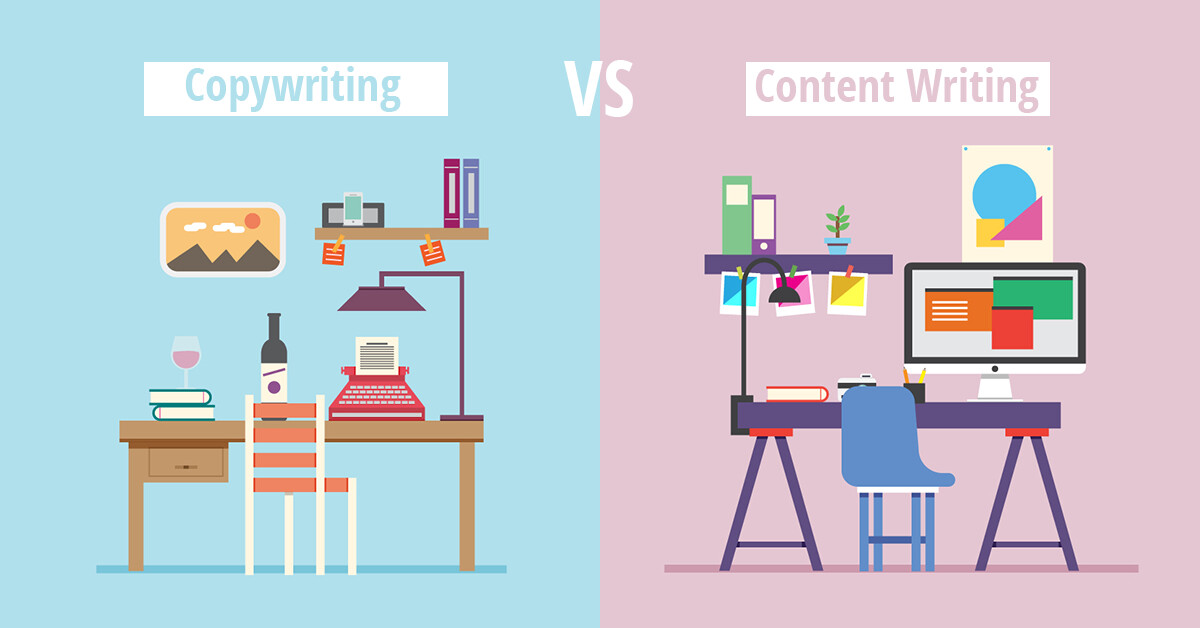 Phân biệt Copywriting và Content Writing trong Marketing