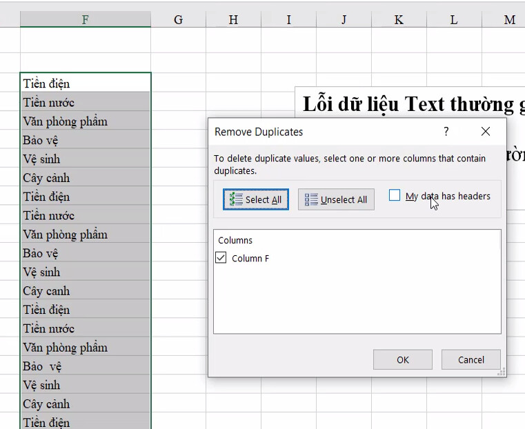 H ng d n t m v s a l i ch nh t trong excel theo m t danh s ch