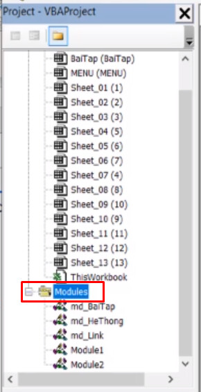 Module trong VBA là gì? Các thao tác cơ bản để làm việc với module