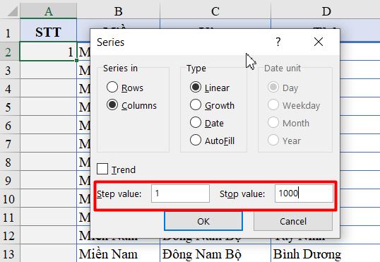 3 tính năng cực hay của công cụ Fill trong Excel có thể bạn chưa biết