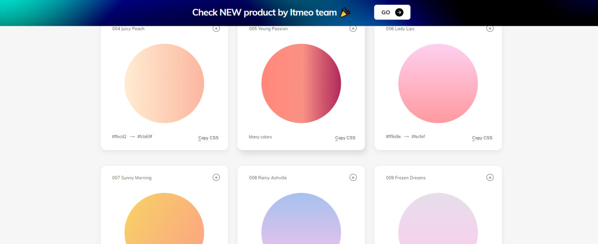 Top 5 trang web khởi tạo màu Gradient chất lượng dành cho Designer