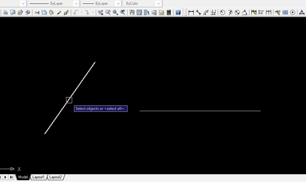 Cách dùng Lệnh EX trong CAD để kéo dài đối tượng trong Autocad