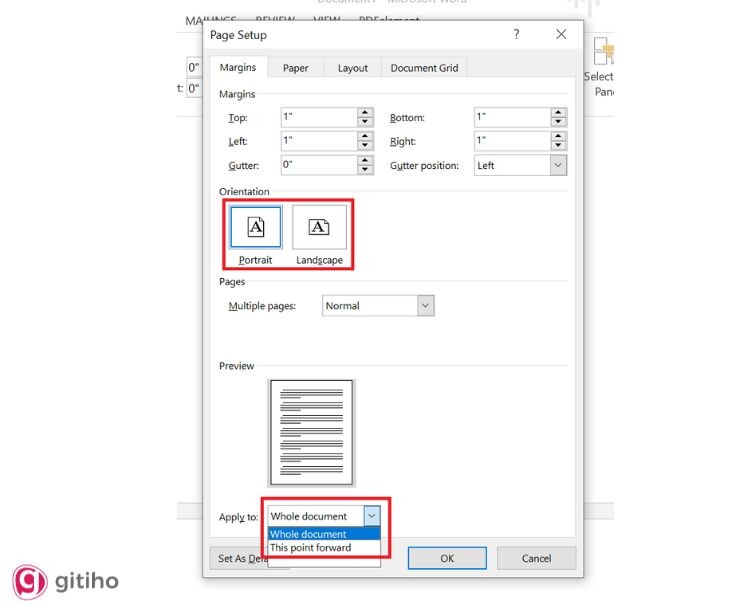 Cách xoay ngang 1 trang trong Word nhanh và hiệu quả