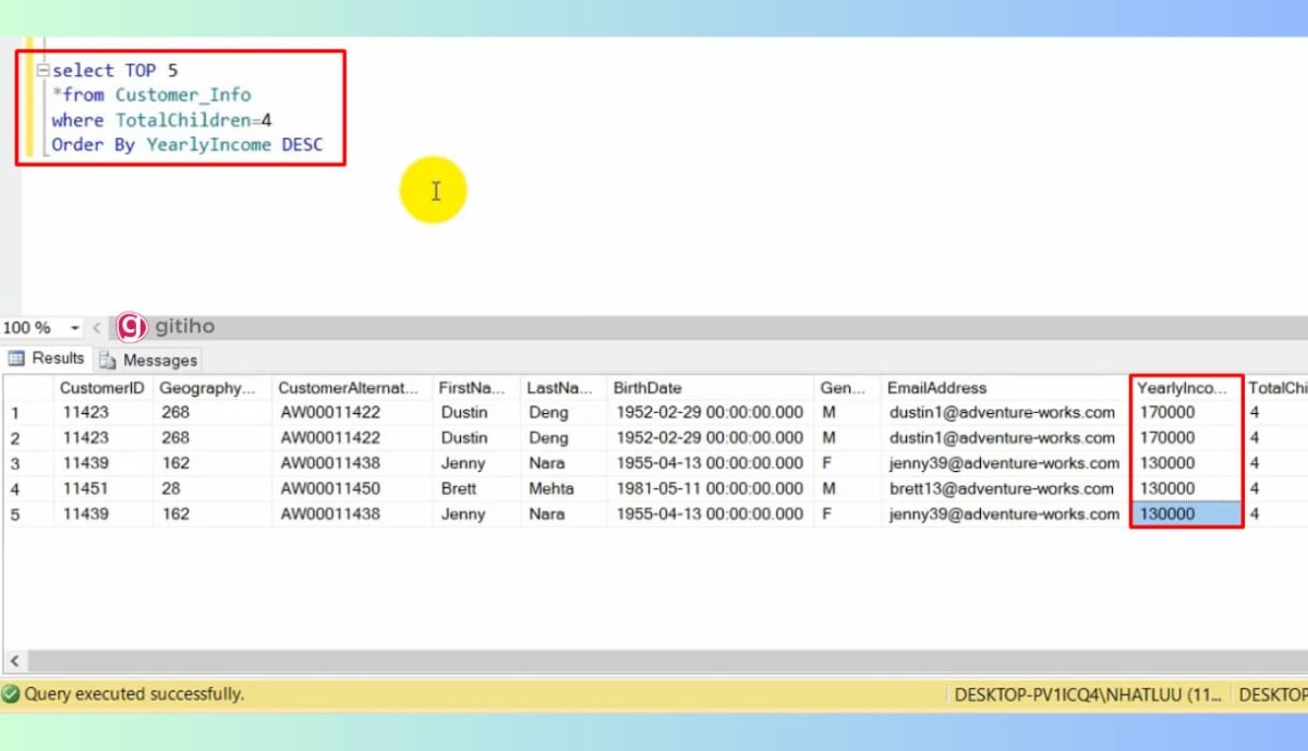 Lenh Select Top Trong Sql