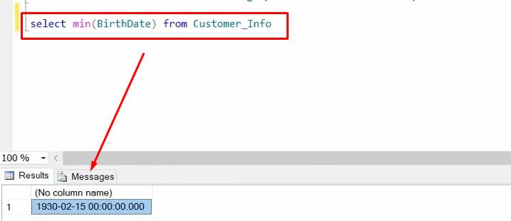 Hàm MIN, Hàm MAX trong SQL để lấy giá trị nhỏ nhất, lớn nhất