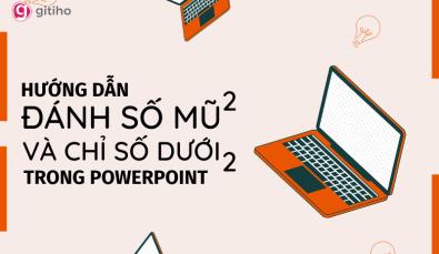 Cách viết chỉ số dưới và đánh số mũ trong PowerPoint