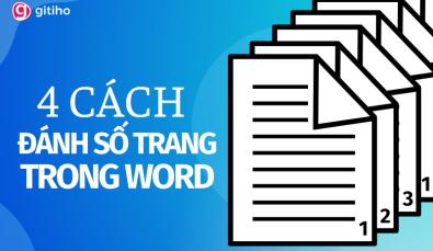 Cách đánh số trang tiểu luận, luận văn, báo cáo trong Word chuẩn