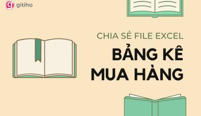 Chia sẻ file Excel bảng kê mua hàng theo thông tư 133