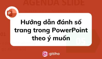 Hướng dẫn đánh số trang trong PowerPoint theo ý muốn