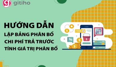 Cách lập bảng phân bổ chi phí trả trước và cách tính giá trị phân bổ