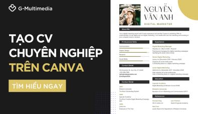 Hướng dẫn 4 bước tạo CV trên Canva đẹp mắt và chuyên nghiệp
