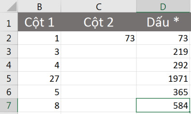 image cach nhan mot cot voi mot so co dinh trong excel 3