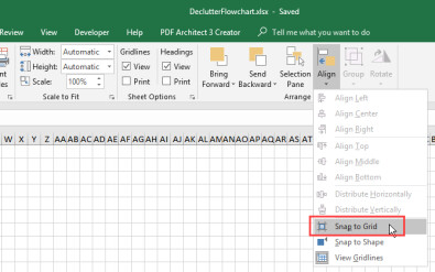 Cách tạo flowchart trong Excel