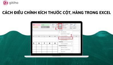 Cách chỉnh kích thước ô trong Excel chi tiết, dễ hiểu nhất