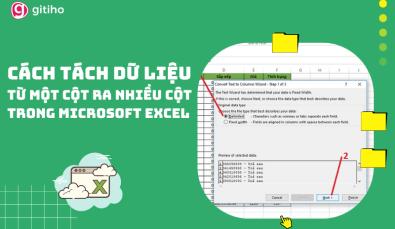Hướng dẫn 2 cách tách cột trong Excel cực dễ