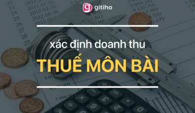 Quy định về doanh thu để tính thuế môn bài