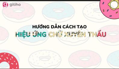 Cách tạo hiệu ứng chữ xuyên thấu trong PowerPoint cực dễ