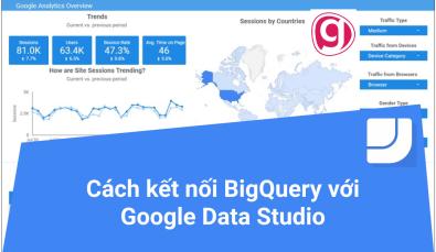 Cách kết nối BigQuery với Google Data Studio - hướng dẫn cơ bản cho người mới bắt đầu