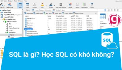 Học SQL có khó không? Cần chuẩn bị gì trước khi học SQL?