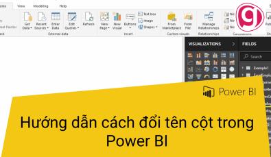 Hướng dẫn cách đổi tên cột trong Power BI