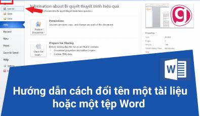 2 cách đổi tên file Word một hoặc nhiều file nhanh và đơn giản