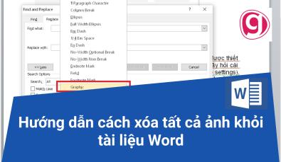 Hướng dẫn cách xóa tất cả ảnh khỏi tài liệu Word