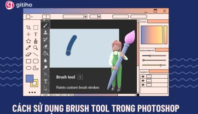 Hướng dẫn cách sử dụng công cụ Brush trong Photoshop chi tiết nhất