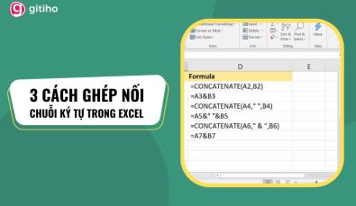 3 Cách nối chuỗi trong Excel cực nhanh chóng mà bạn nên biết