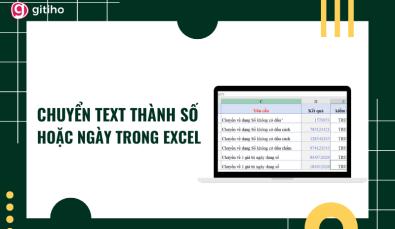 Cách chuyển Text thành số trong Excel cực đơn giản