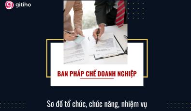 Sơ đồ tổ chức, chức năng nhiệm vụ của Ban Pháp chế trong doanh nghiệp