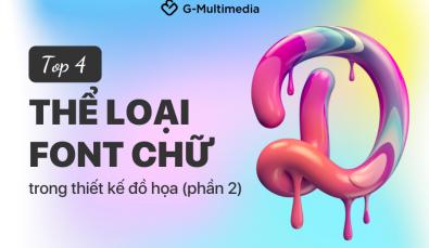 Top 4 thể loại font chữ và cách dùng trong thiết kế đồ họa (Phần 2)