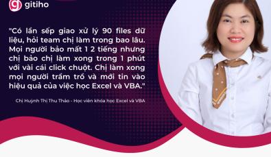 Học viên Thu Thảo: "Học trên Gitiho giúp chị tiết kiệm được rất nhiều tiền. Vì thời gian đối với chị là tiền!"
