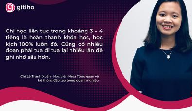 Gặp gỡ chị Thanh Xuân - học viên "ruột" của chuyên gia L&D Phạm Văn Bình