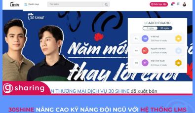 30Shine nâng cao kỹ năng đội ngũ nhân viên với hệ thống LMS của Gitiho for Leading Business như thế nào?