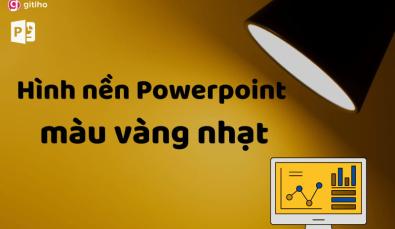 Tải ngay 82+ hình nền Powerpoint màu vàng nhạt mới nhất miễn phí