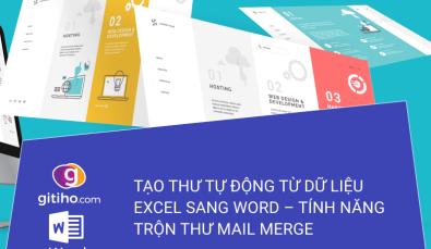 Cách sử dụng Mail Merge trong Excel, có ví dụ cụ thể