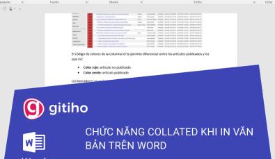 Hướng dẫn cách dùng chức năng Collated khi in văn bản trên Word