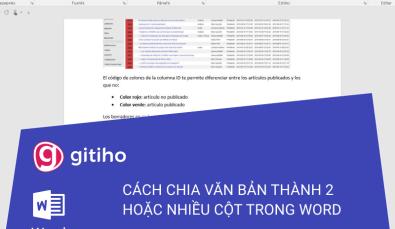 Hướng dẫn 2 cách chia cột trong Word cực đơn giản, nhanh gọn