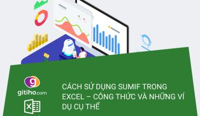 Hàm SUMIF trong Excel: Công thức, cách dùng và ví dụ cụ thể