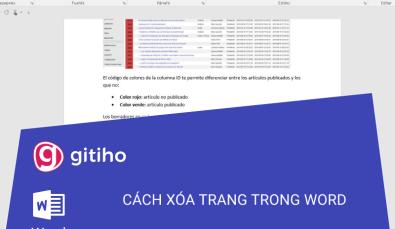 Hướng dẫn cách xóa trang trắng trong Word nhanh và hiệu quả