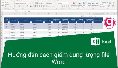 Hướng dẫn cách giảm dung lượng file Word đơn giản dễ thực hiện