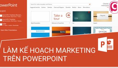 Hướng dẫn cách thiết kế bản kế hoạch Marketing trên PowerPoint