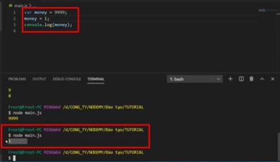 Kiến thức cơ bản về câu lệnh và biến trong Javascript