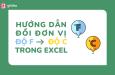 Hướng dẫn chuyển độ F sang độ C trên Excel chỉ trong 3 giây