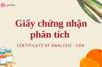 Giấy chứng nhận phân tích COA có vai trò gì trong Xuất nhập khẩu?