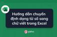 Hướng dẫn 4 cách chuyển số thành Text trong Excel cực đơn giản